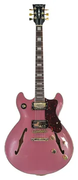 Harley benton HB-35 Pink Top