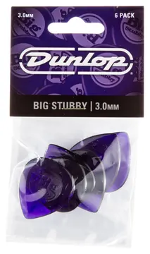 Dunlop 475P3.0 Big Stubby 6/Play Pack Picks