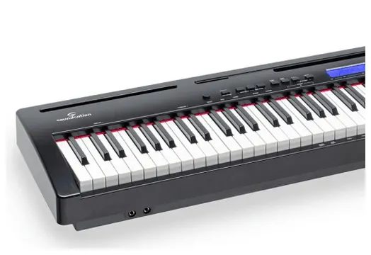 Soundsation Audes 88 - Pianoforte digitale 88 tasti pesati Hammer Action (serie portatile)