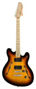 Squier Affinity Series Starcaster - Maple Fingerboard - 3-Color Sunburst