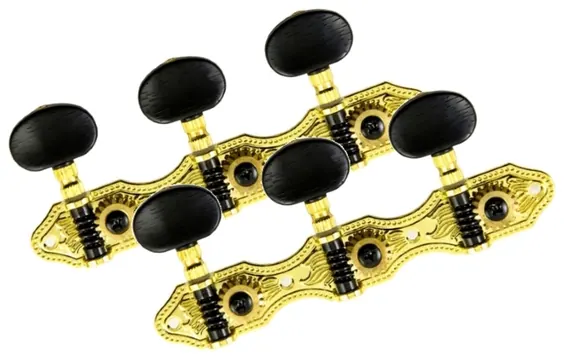 CM Tarraxa de Violão Nylon CM33GD Luxo Par - Alta Qualidade