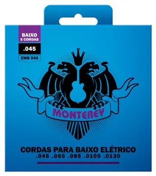 Monterey Encord. Monterey Contrabaixo 5c 0.045 Emb545