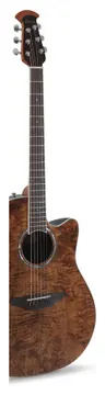 Ovation Celebrity Traditional Plus CS24P Mid Cutaway Nutmeg Burled Maple