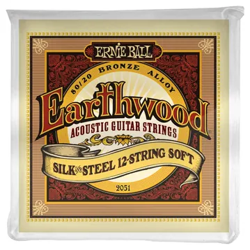 Ernie Ball Earthwood 2051 Silk & Steel 12-String Soft Set