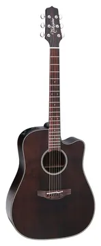 Takamine P1DC SM Pro Series 1 Folk de Aço Japonês C/ Afinador CT-4BII Molasses C/ Hard Case