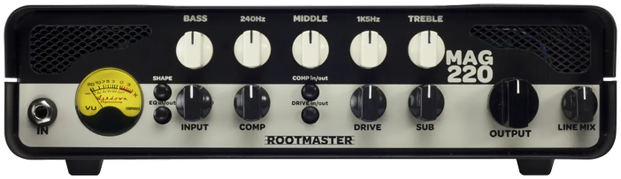 Ashdown RM-MAG-220 Testata Per Basso Rootmaster 220 Watt