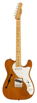 Fender squier classic vibe '60s telecaster thinline mn natural chitarra elettrica