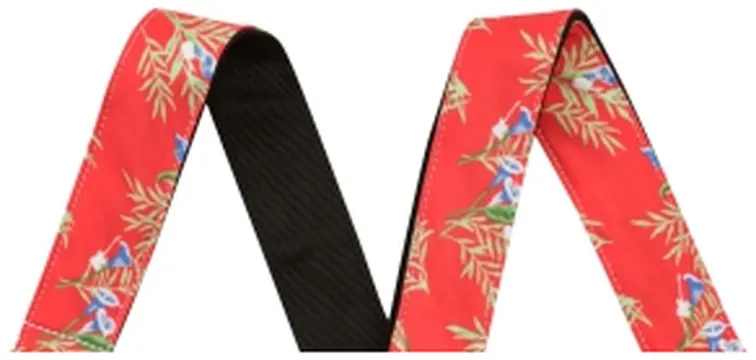 Fender Hawaiian Strap Red Floral