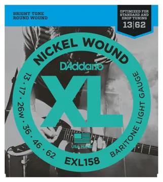 Daddario EXL158 Saiten E-Gitarre Bariton