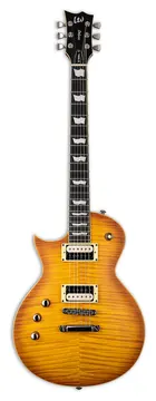 ESP LTD EC-1000TFM Honey Burst Satin Left Handed