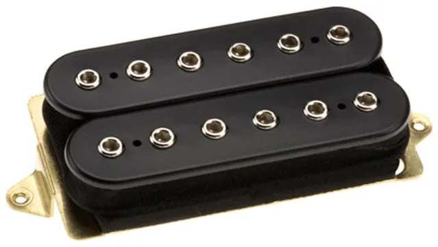 DiMarzio DP156 Black The Humbucker From Hell