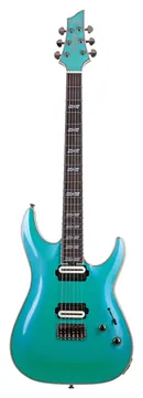 Schecter C-1 SLS Hollywood Glacier Metallic