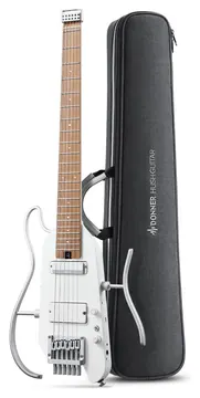 Donner HUSH™ X PRO Electric Guitar - White