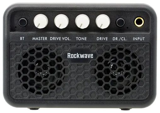 Rockwave Amplificador De Guitarra Rockwave RGA5 Transisitorizado 2x2 De 5 Watts