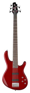 Baixo Eletrico Cort Action V Plus 5 Cordas Vermelho