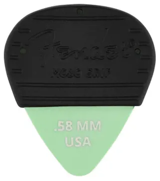 Fender Palhetas Fender Mojo Grip Dura-Tone Delrin .58 - 3 unidades