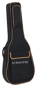 Schagerl Gitarrentasche 4/4 schwarz-orange