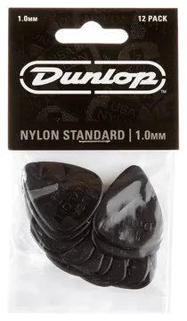 Dunlop 44P100 NYLON STANDARD PLAYER'S PACK DE 12 MEDIATORS 1mm