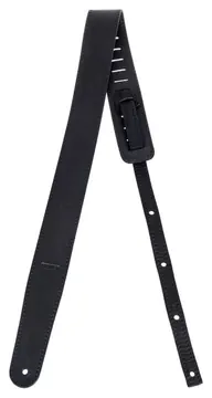 Richter Raw II Pad Nappa Guitar Strap Black - 1801