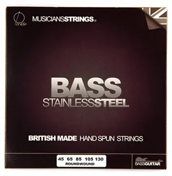 Picato 96656 Round Wound 5 Bass Guitar Strings Stainless Steel