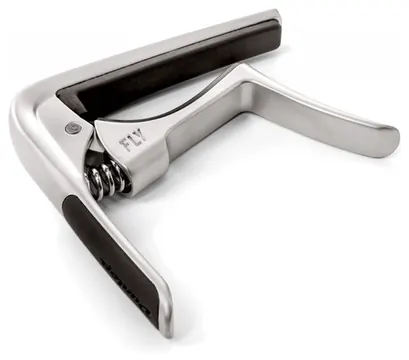 Dunlop 63CSC Capodastre Acoustique Trigger Fly Satin Chrome