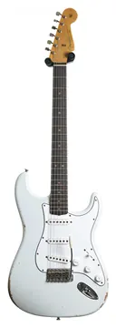 Fender Custom Shop Mid '60s Collection Stratocaster Relic Faded Olympic White #R143641