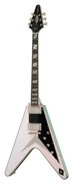 Epiphone Flying V Custom Futura Quicksilver Shift IBGM