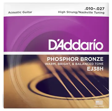 D'Addario EJ38H Phosphor Nashville Tunning Acoustic Strings
