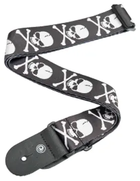 Planet Waves Courroie Impr Skull 50MM