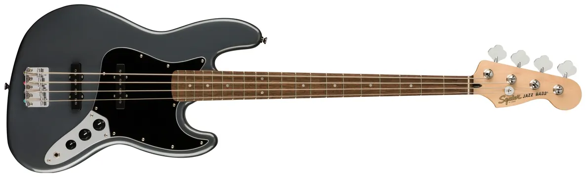 Squier Affinity Series Jazz Bass Charcoal Frost Metallic