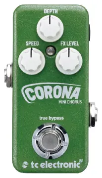 Tc Electronic Pedal TC Electronic Mini Corona Chorus Cor:verde