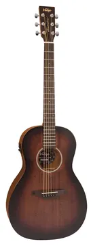 Vintage Statesboro' 'Parlour' Electro-Acoustic Guitar ~ Whisky Sour