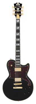 D'Angelico Deluxe Atlantic Baritone Black
