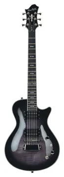 Hagstrom Ultra Swede Cosmic Schwarz Burst
