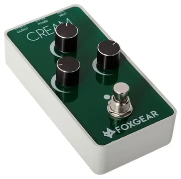 Foxgear Cream Overdrive-Pedal für E-Gitarre
