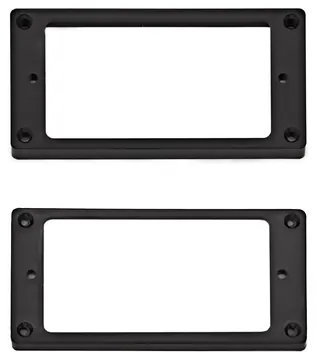 Gear4music Guitarworks Humbucker Ring, Black (Pack of 2)