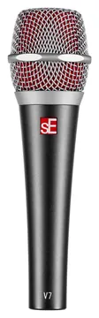 sE electronics V7 Dynamisches Gesangsmikrofon (Niere), schwarz