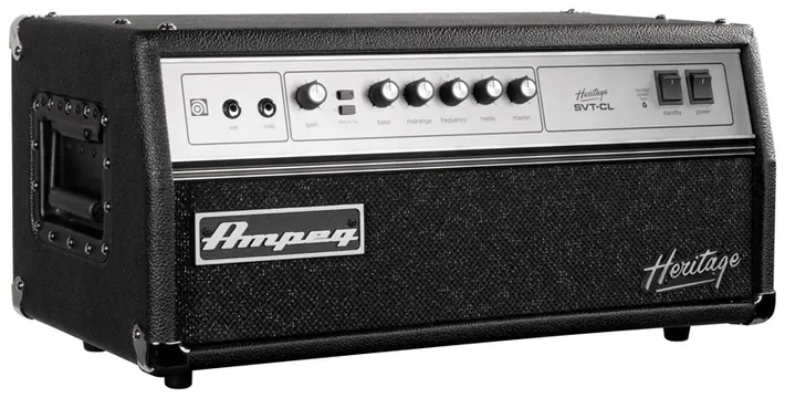 Ampeg Heritage SVT-CL Head 300Watt/4Ohm Vollröhren-Bassverstärker Topteil