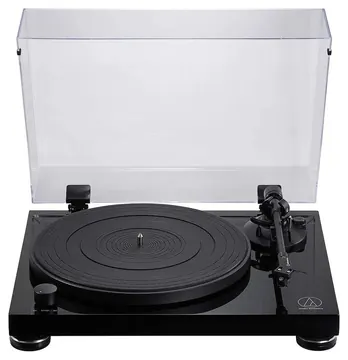 Audio-Technica AT-LPW50PB Giradischi trazione cinghia completamente manuale Nero