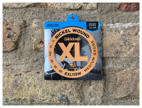 D'Addario XL EXL115W Wound Third 11-49's