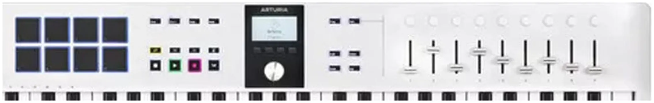 Arturia KEYLAB ESSENTIAL 61 MK3 WHITE Tastiera MIDI USB 61 Tasti, Bianco