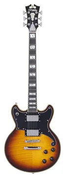 D'Angelico Deluxe Brighton, Vintage Sunburst
