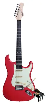 Tagima Memphis MG-30 Fiesta Red Satin
