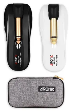 Sistema sem Fios Aroma ARG 05 Ligação Guitarra ou Baixo a Amplificador UHF