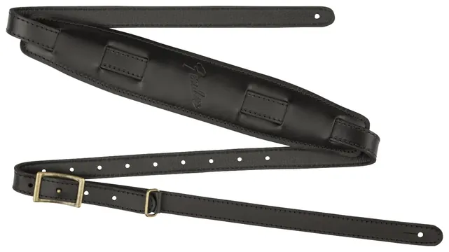Fender Mustang Saddle Strap Black Tracolla per Chitarra