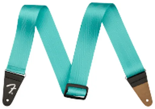 Fender 2" Am Pro Seat Belt Strap, Miami Blue