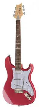 PRS SE Silver Sky Derby Red