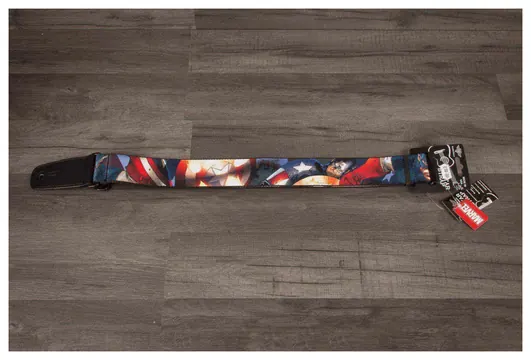 Buckle Down Captain America Guitar Strap