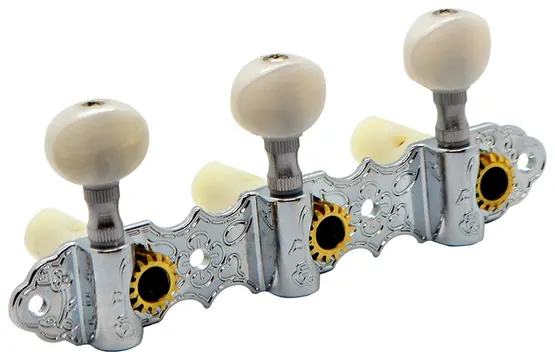 Custom Sound Tarraxa Custom Sound CMH 831 Pino Grosso Cromada para Violão