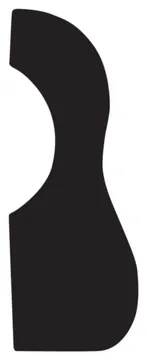 D"Andrea DAndrea Battipenna acustica nero 376A-LG-BLK